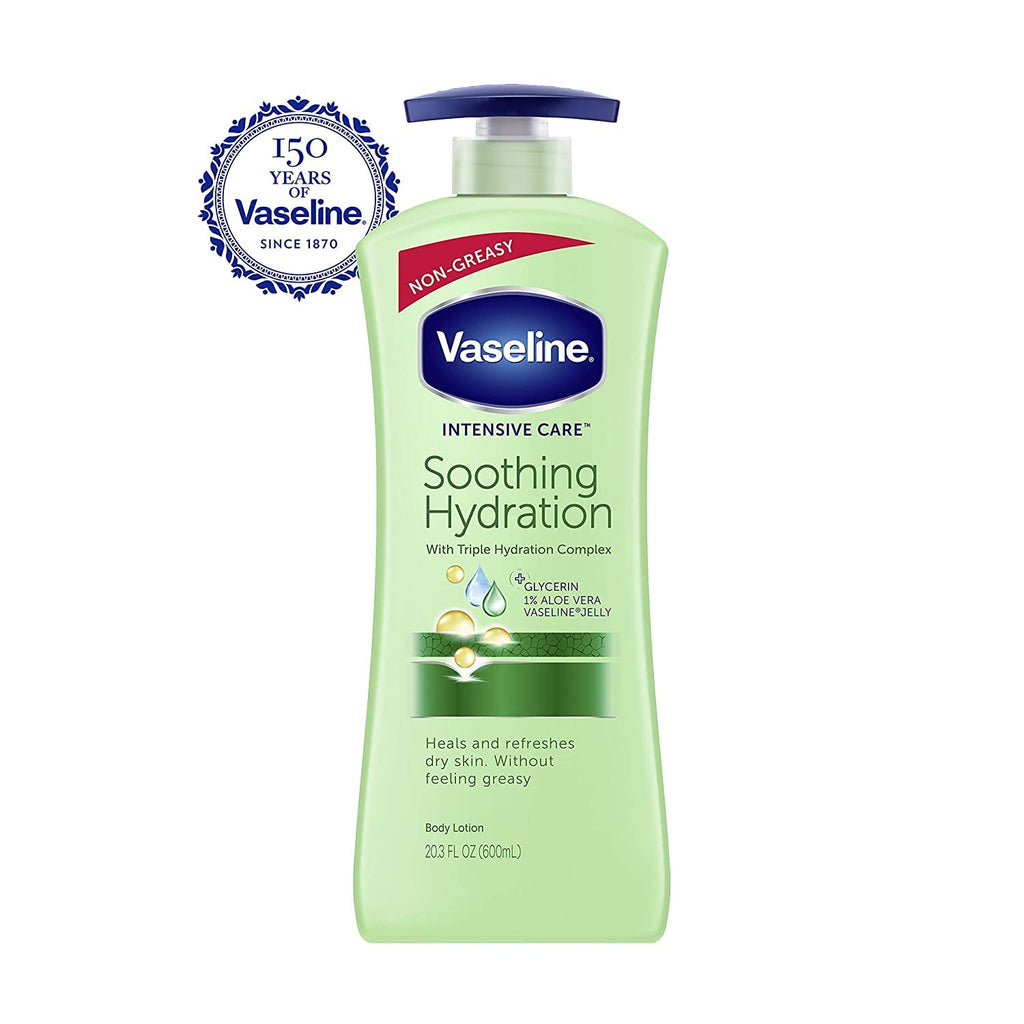 Vaseline Intensive Care Aloe Soothe Lotion, 20.3 oz (Pack of 6)