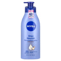 Nivea Shea Daily Moisture Body Lotion 16.9 Ounce Pump (Dry Skin) (500ml) (3 Pack) - Packaging May Vary