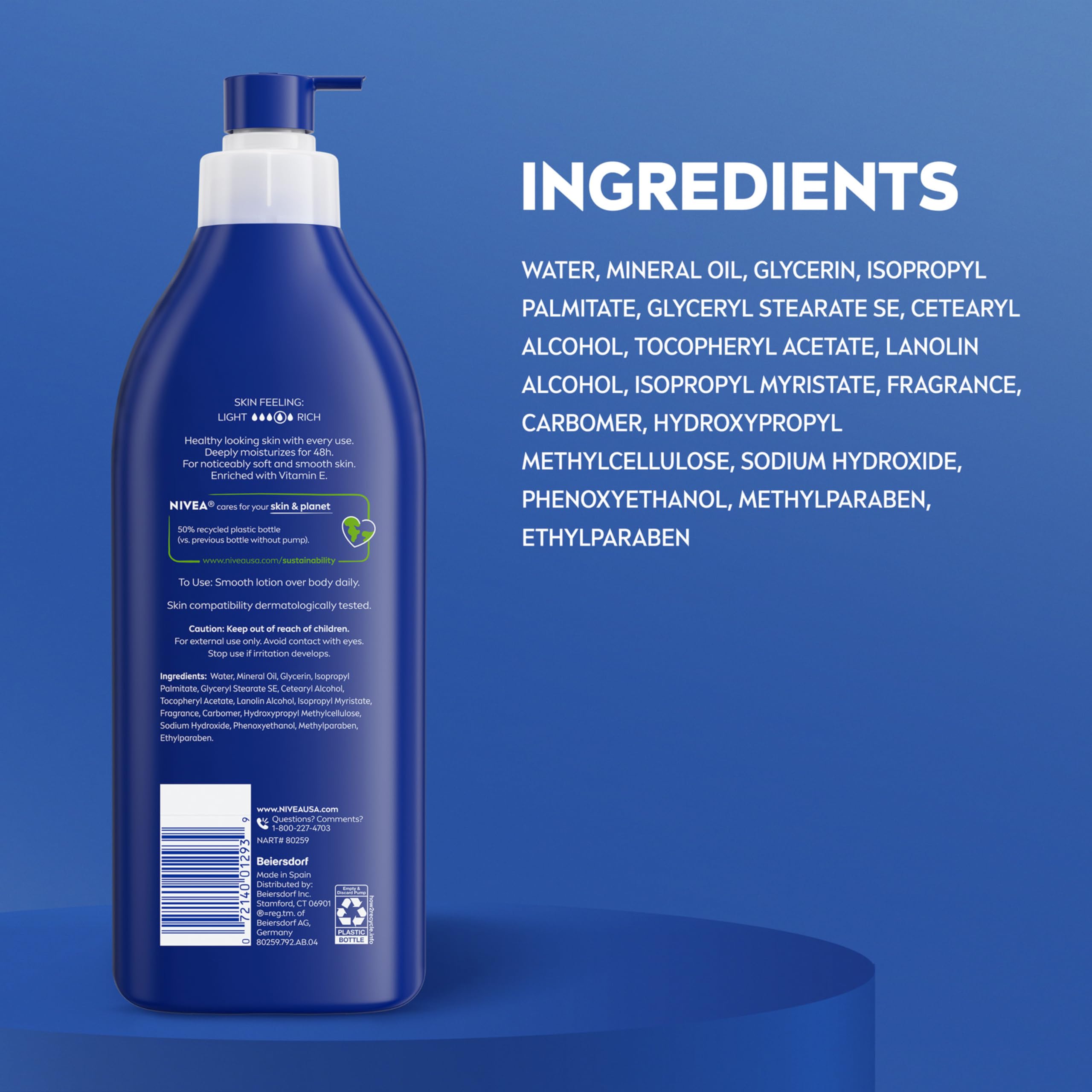 NIVEA Original Moisture Body Lotion
