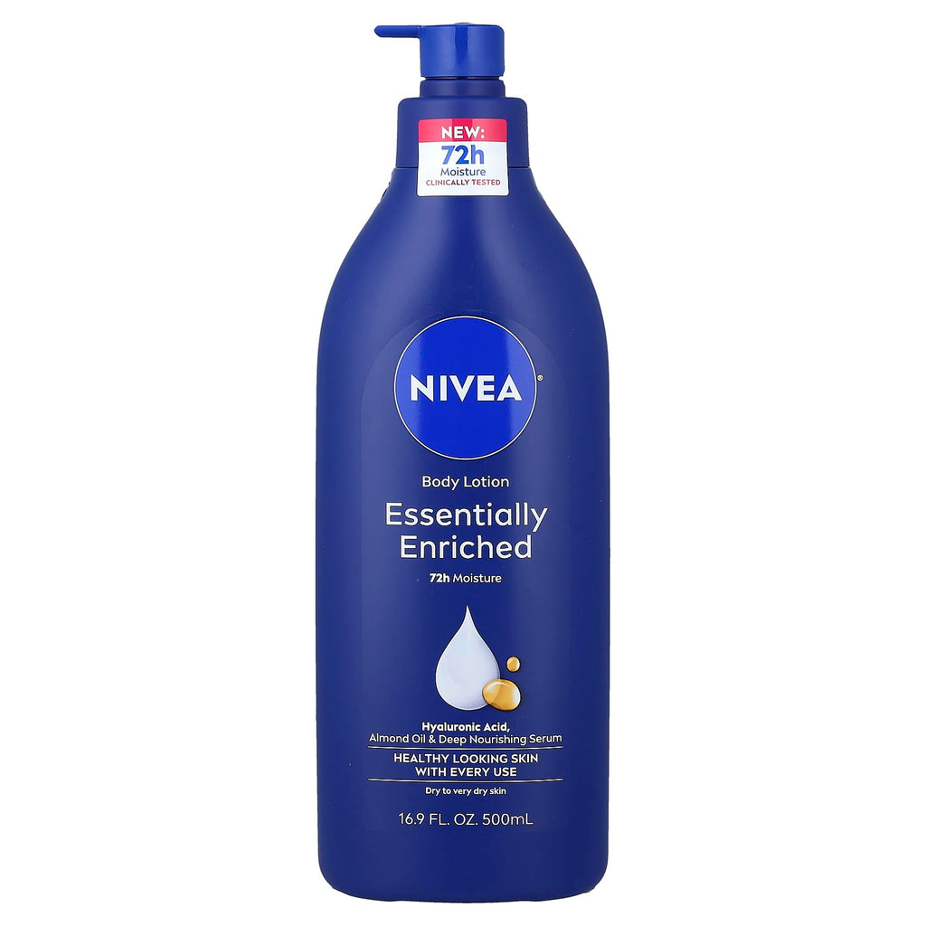 NIVEA Essentially Enriched Body Lotion 16.9 Fluid Ounce