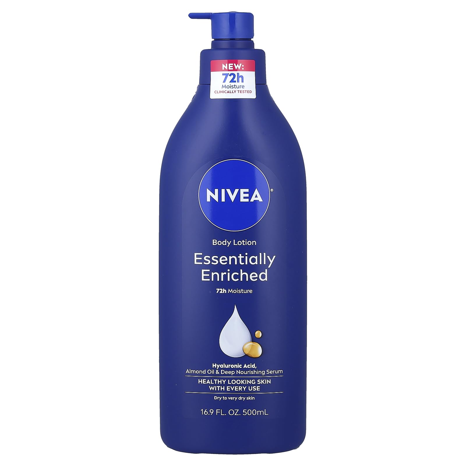 NIVEA Essentially Enriched Body Lotion 16.9 Fluid Ounce