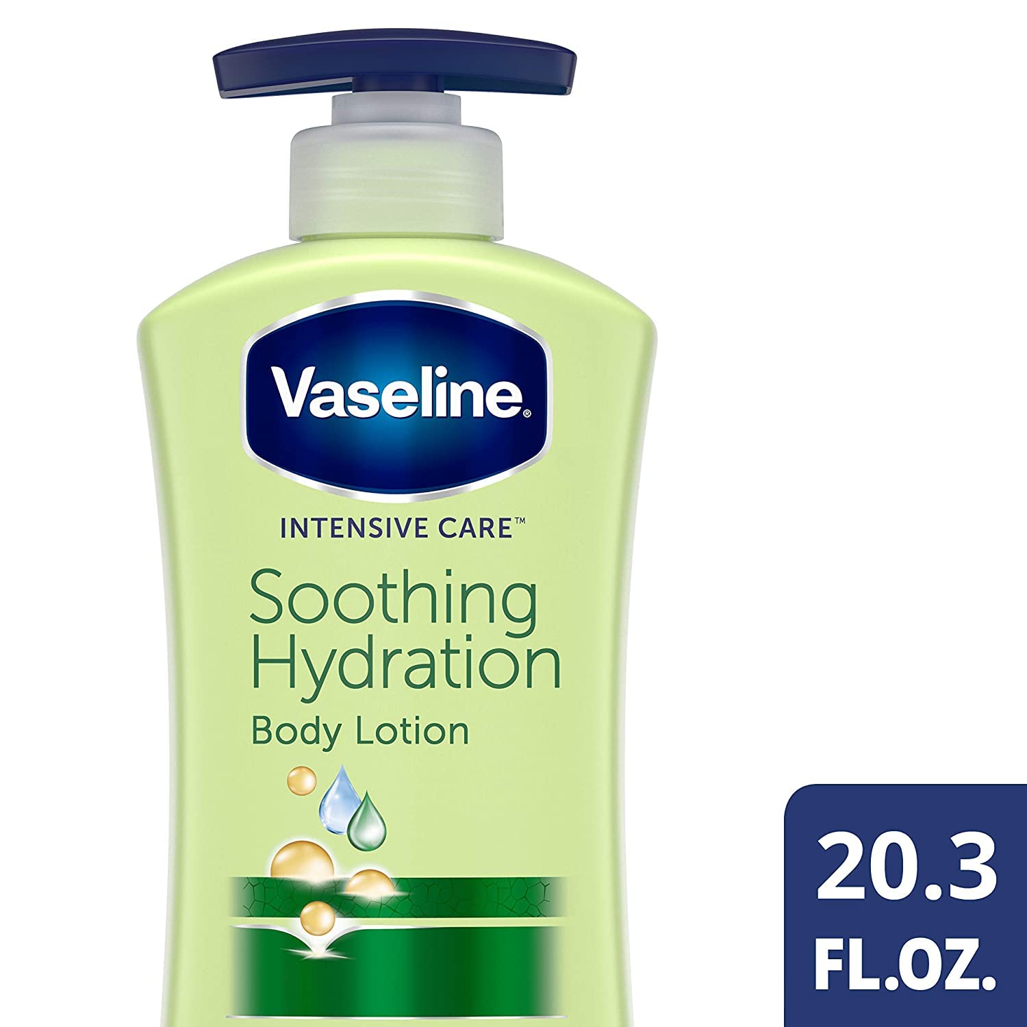 Vaseline Intensive Care Aloe Soothe Lotion, 20.3 oz (Pack of 6)