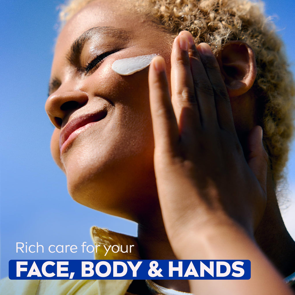 NIVEA Creme Body Face and Hand Moisturizing Cream Oz