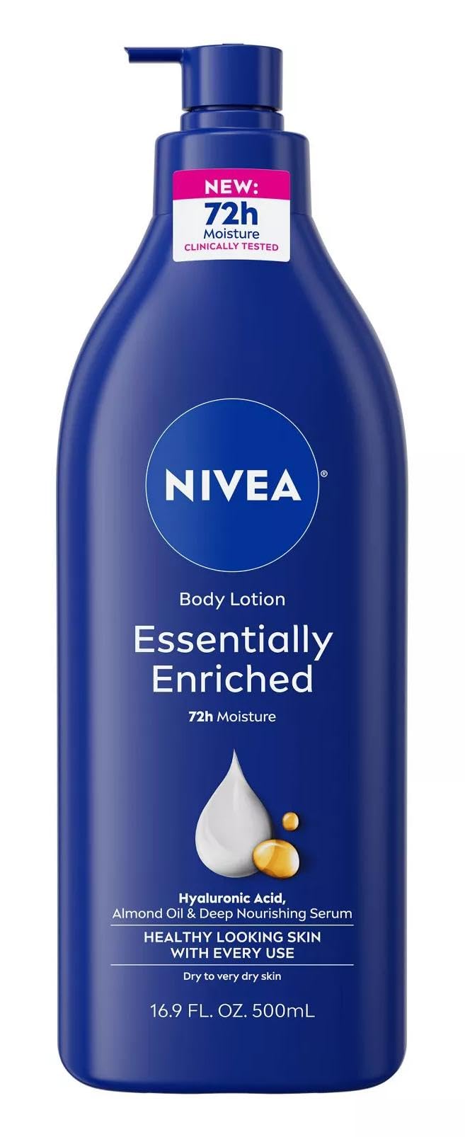 NIVEA Essentially Enriched Body Lotion 16.9 Fl Oz