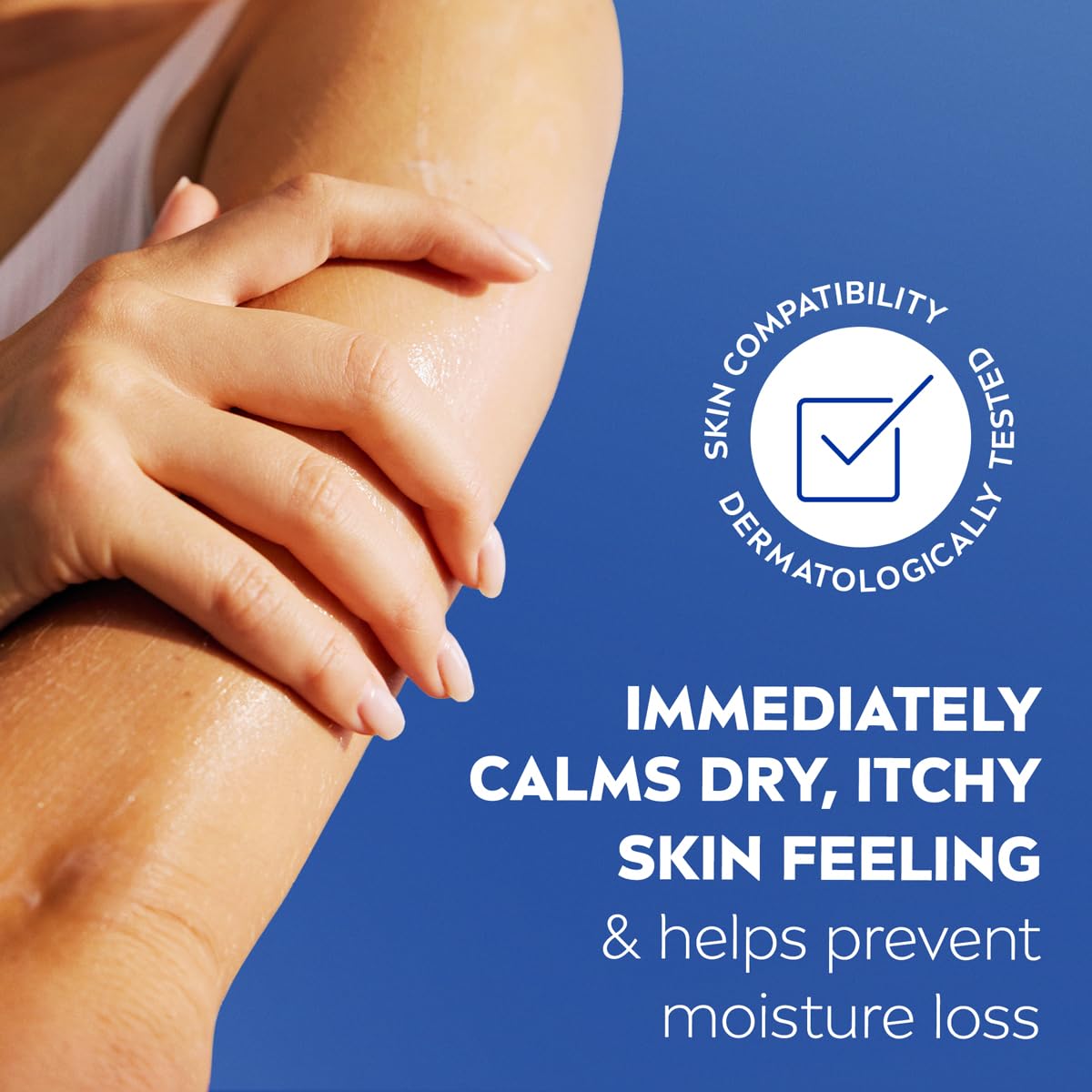 NIVEA Intense Healing Body Lotion for Very Dry, Itchy Skin with Glycerin, Provitamin B5 and Niacinamide