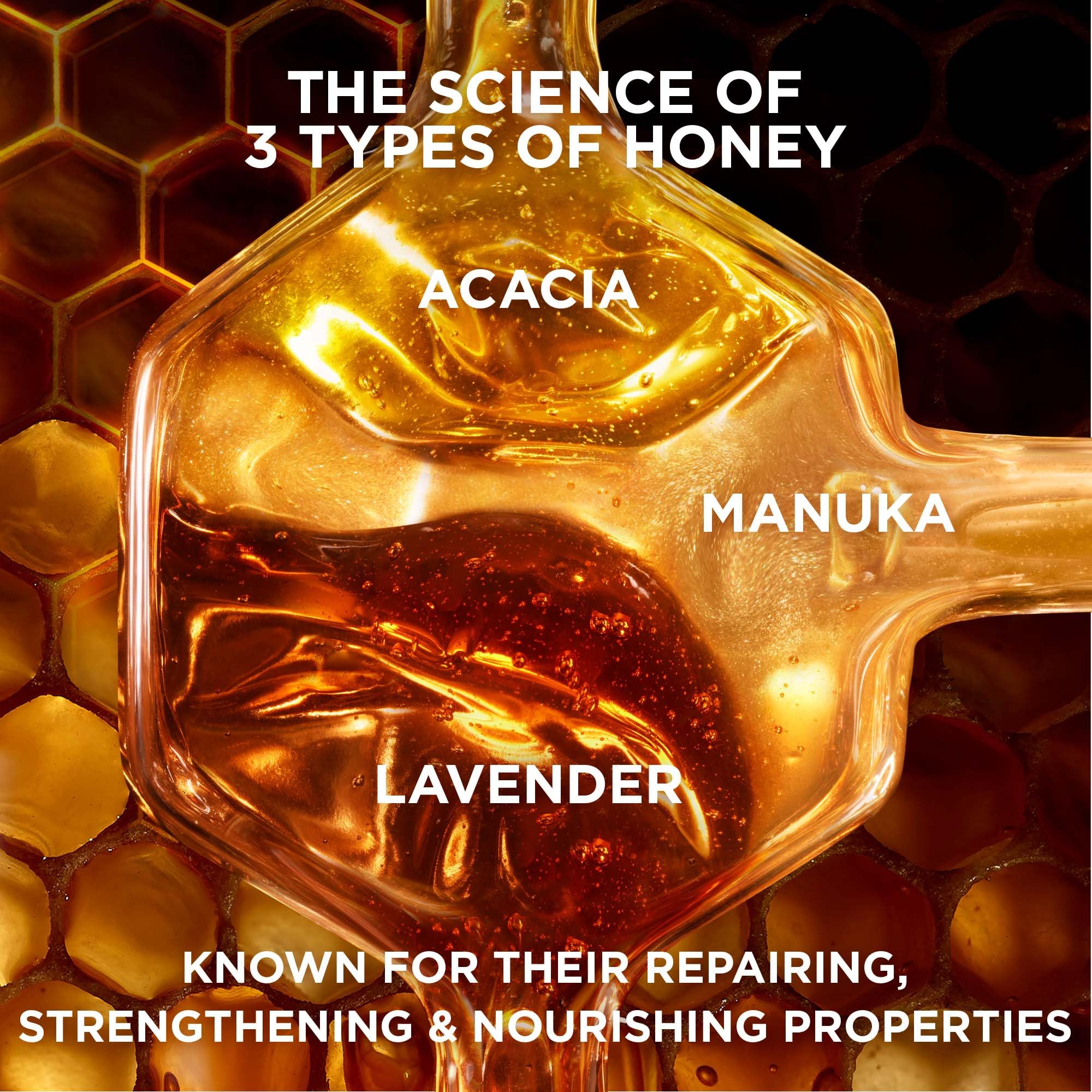 Garnier Whole Blends Repairing Shampoo Honey Treasures Count