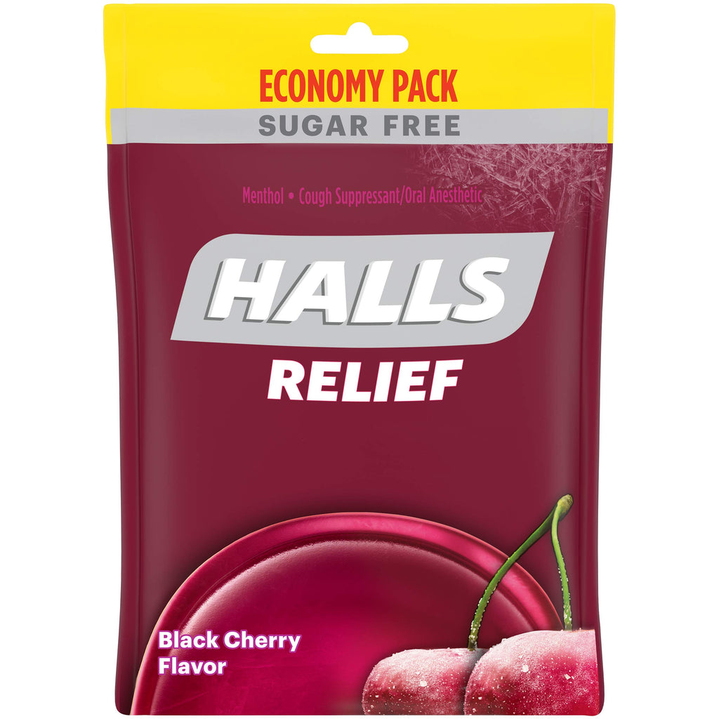 Halls Relief Sugar Free Cough Drops