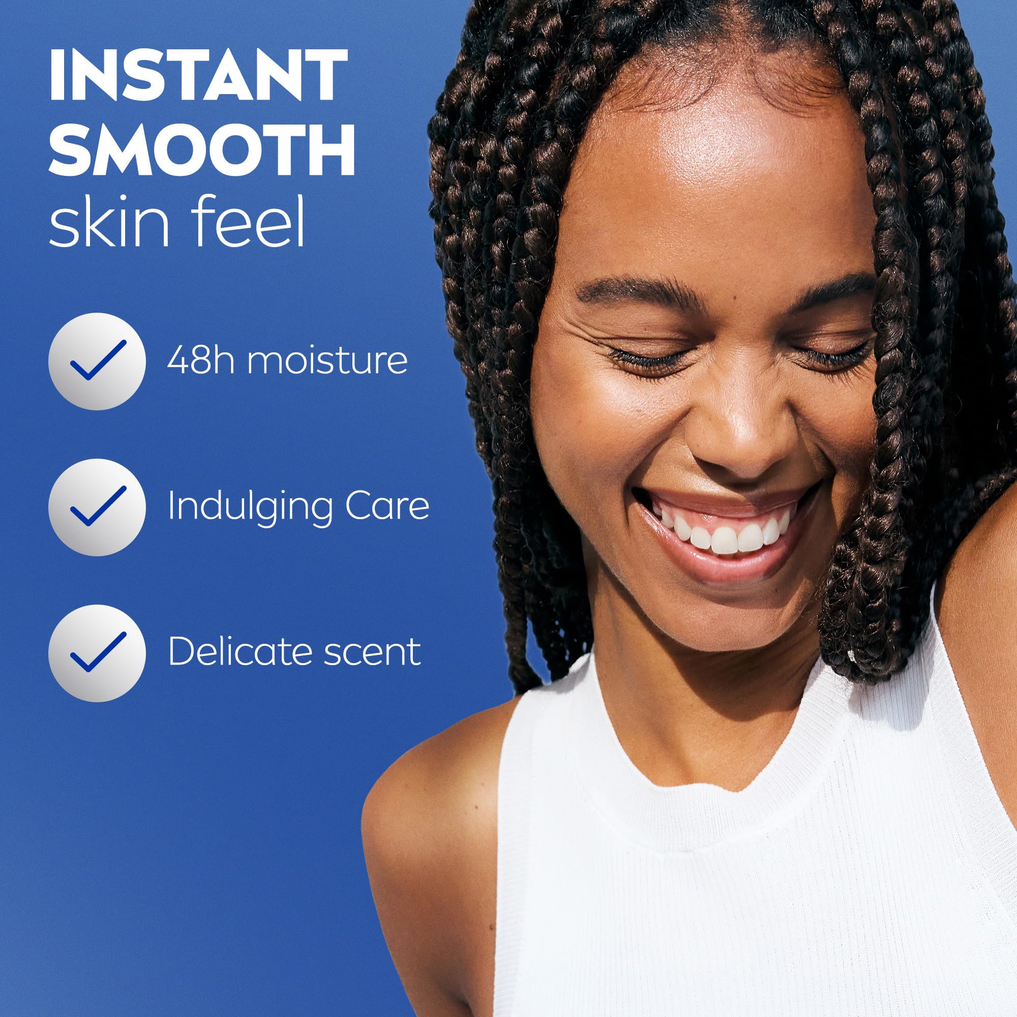 NIVEA Oil Infused Lotion Coconut and Monoi Oil Body Lotion for Women, Fast-Absorbing and Non-Greasy Coconut Scented Lotion Moisturizes for 48 Hours, 16.9 Fl Oz Pump Bottle