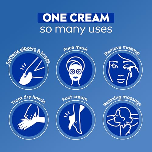 NIVEA Creme Body Face and Hand Moisturizing Cream Oz