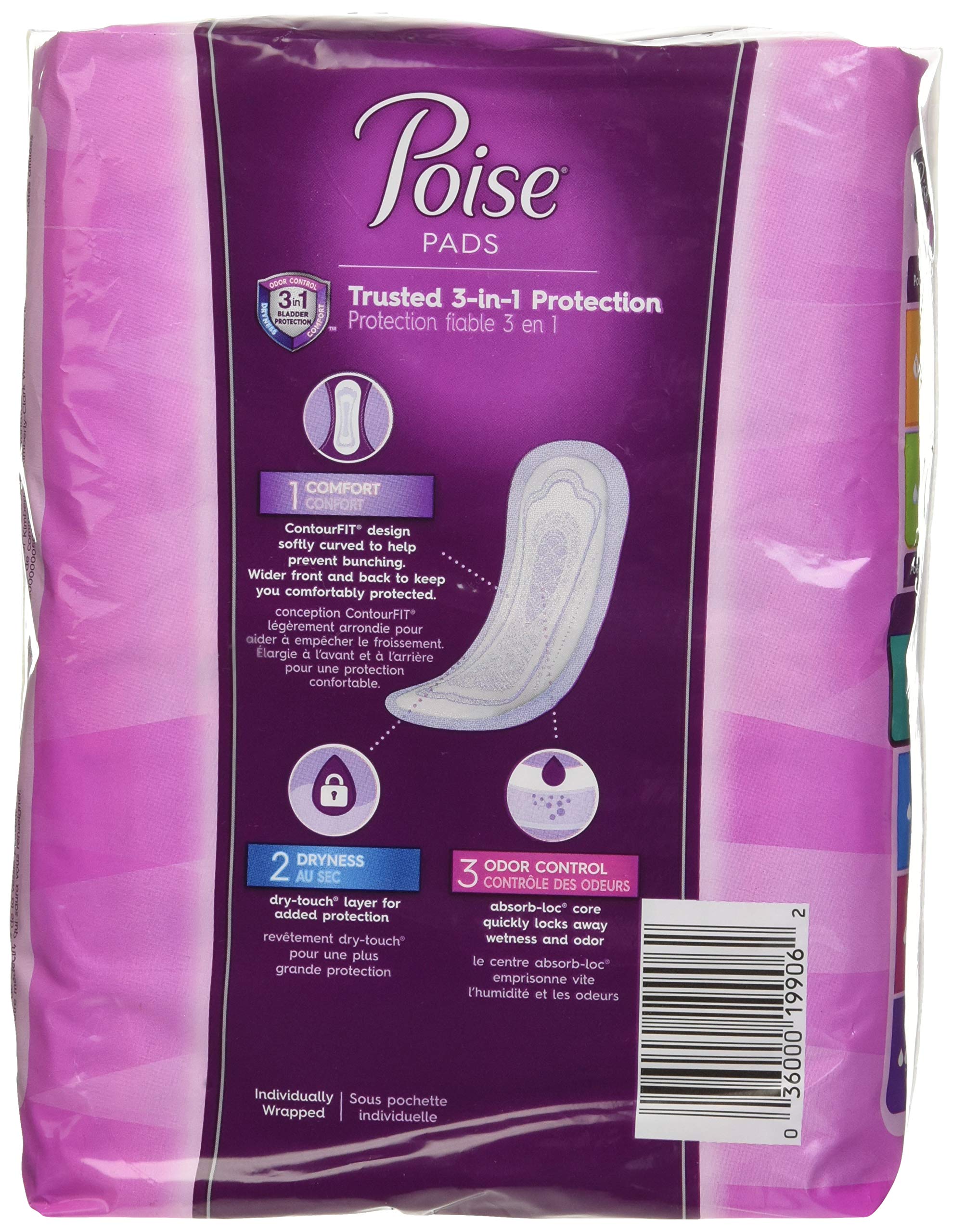 Poise Incontinence Ultra Thins Light Absorbency, 24 Count