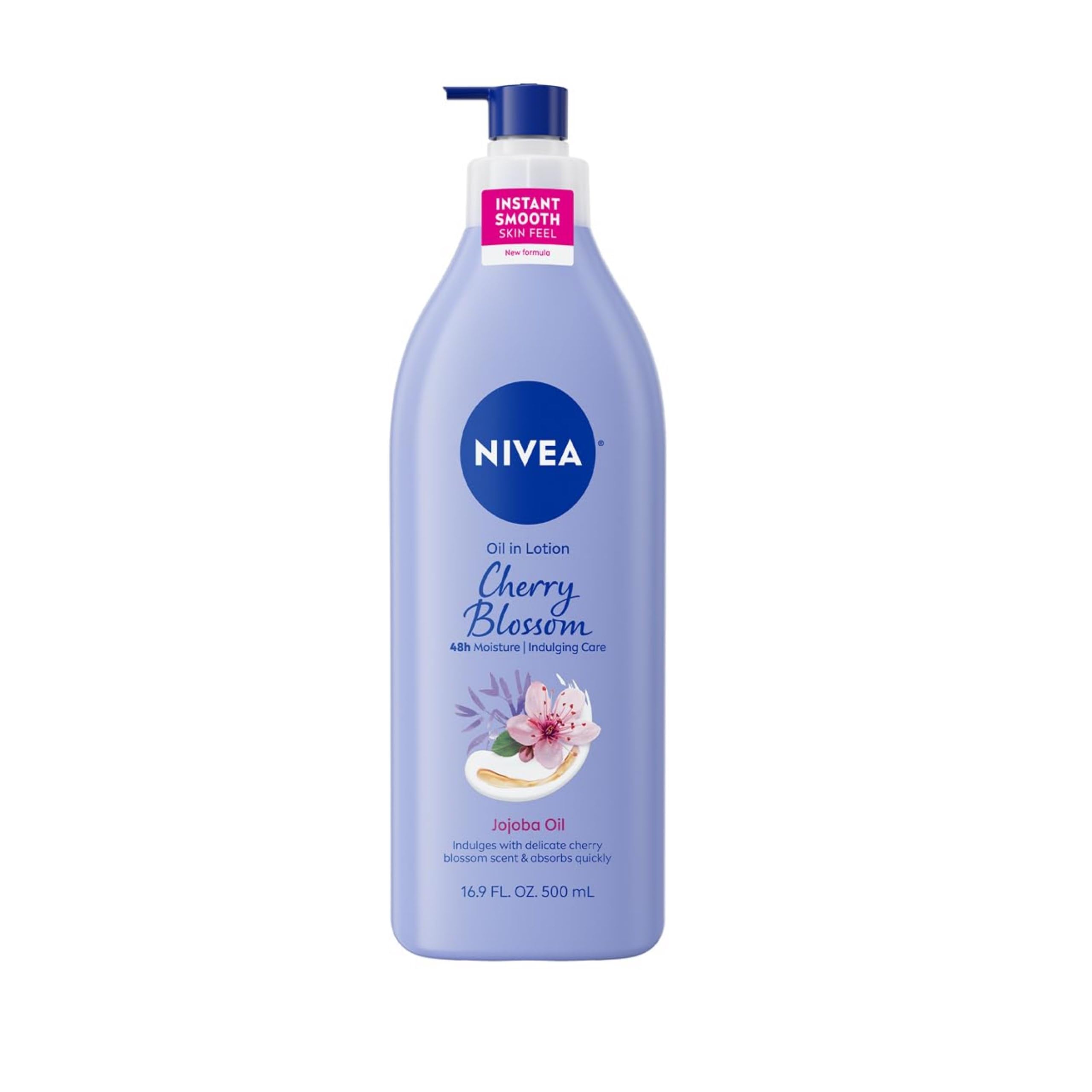 NIVEA Oil Infused Lotion Coconut and Monoi Oil Body Lotion for Women, Fast-Absorbing and Non-Greasy Coconut Scented Lotion Moisturizes for 48 Hours, 16.9 Fl Oz Pump Bottle