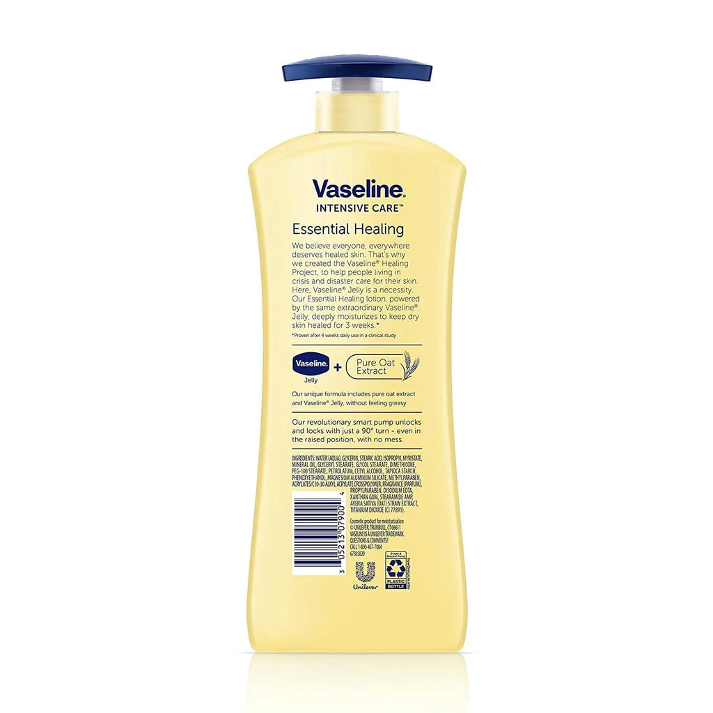 Vaseline Body Lotion Essential Healing 20.3 oz (Pack of 6)