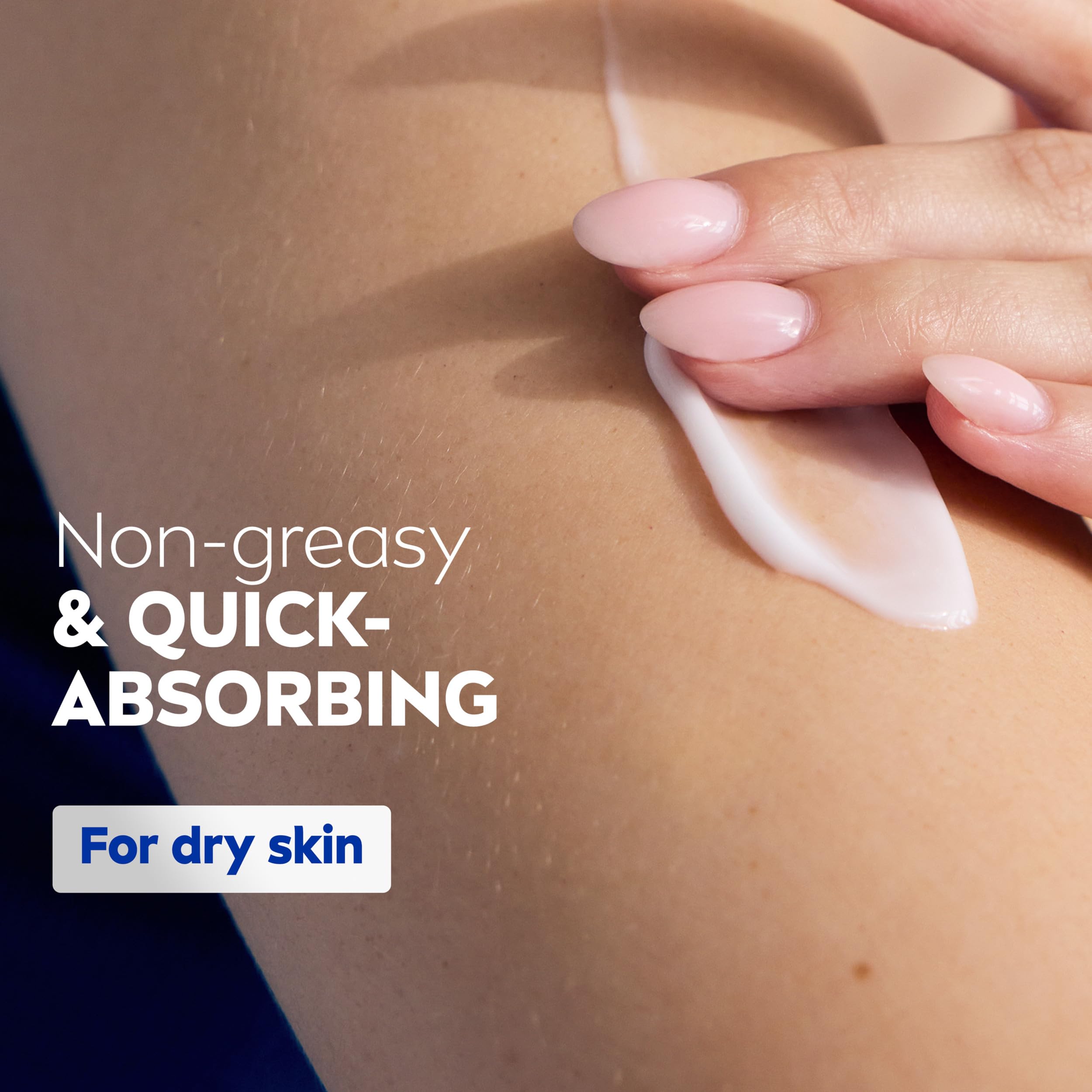 NIVEA Cocoa Butter Body Lotion for Dry Skin with Hyaluronic Acid, Cocoa Butter and Deep Nourishing Serum, 72-Hour Body Moisturizer, 16.9 Fl Oz Pump Bottle