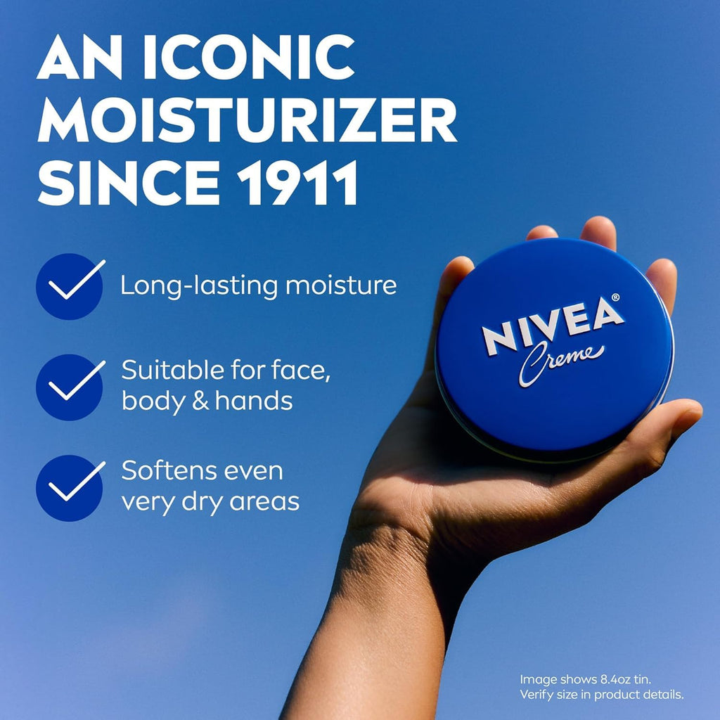 Nivea Creme Jar 6.8 Ounce (201ml) (6 Pack)