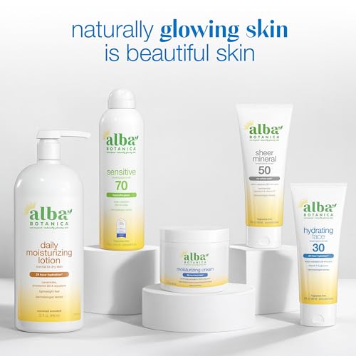 Alba Botanica Sunscreen for Face and Body, Hydrating Sunscreen Spray