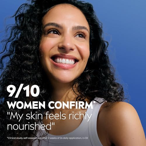 NIVEA Cocoa Butter Body Lotion for Dry Skin with Hyaluronic Acid, Cocoa Butter and Deep Nourishing Serum, 72-Hour Body Moisturizer, 16.9 Fl Oz Pump Bottle