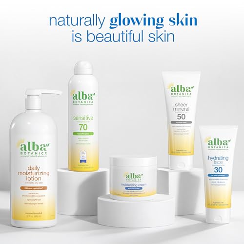 Alba Botanica Sunscreen for Face and Body, Hydrating Sunscreen Spray
