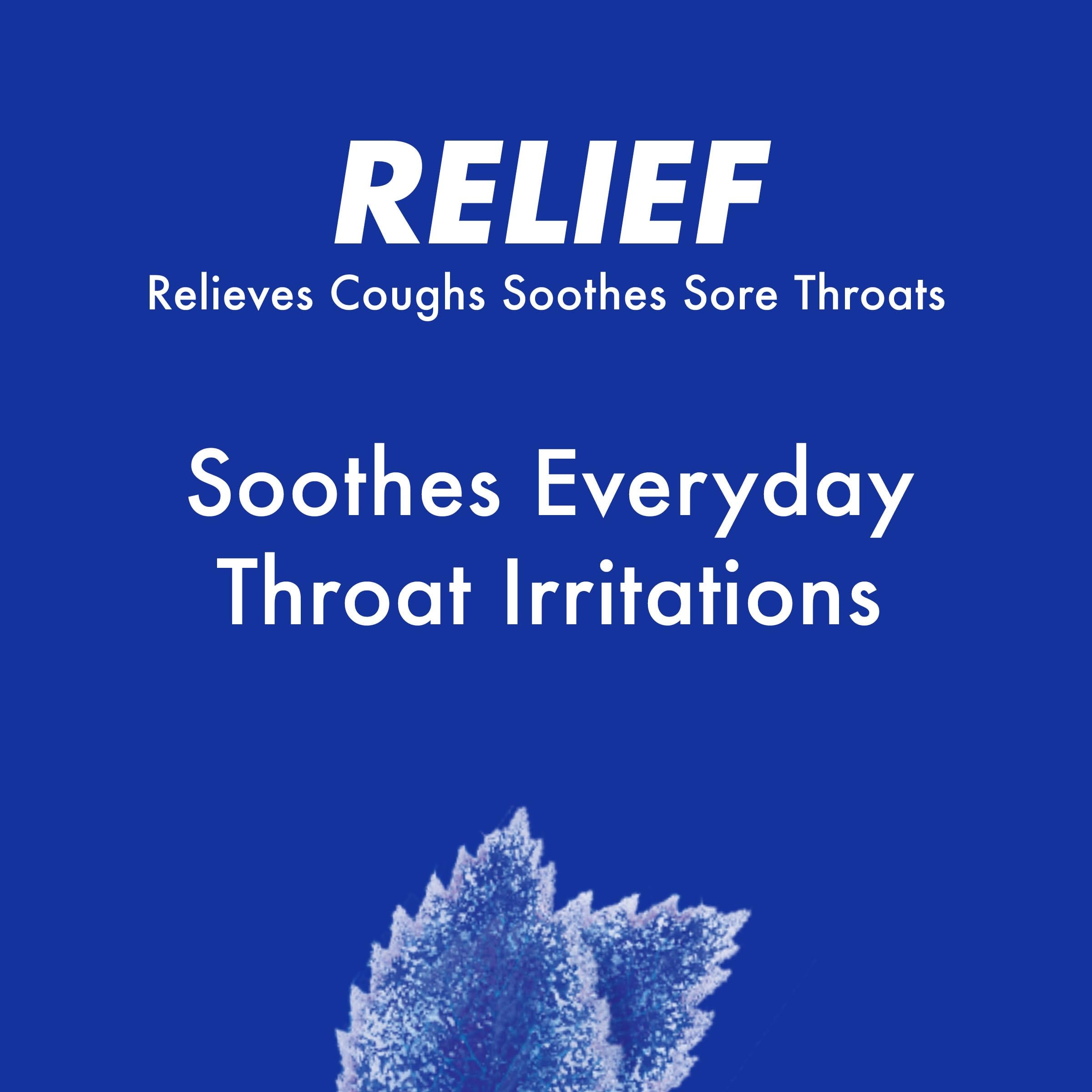 Halls Throat Relief Cough Drops